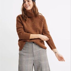 NWT Madewell Mercer Turtleneck Sweater in Coziest Yarn